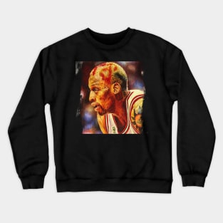 rodman crazy Crewneck Sweatshirt